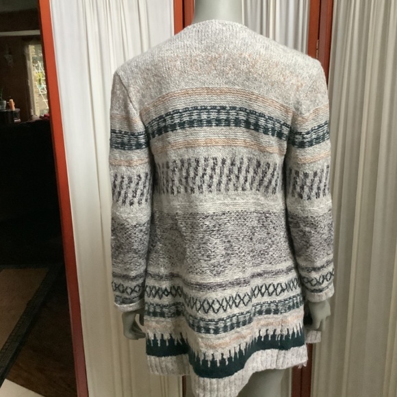 CAbi 3701 Shetland Cardigan Open Fringed Size XXS - Picture 4 of 10